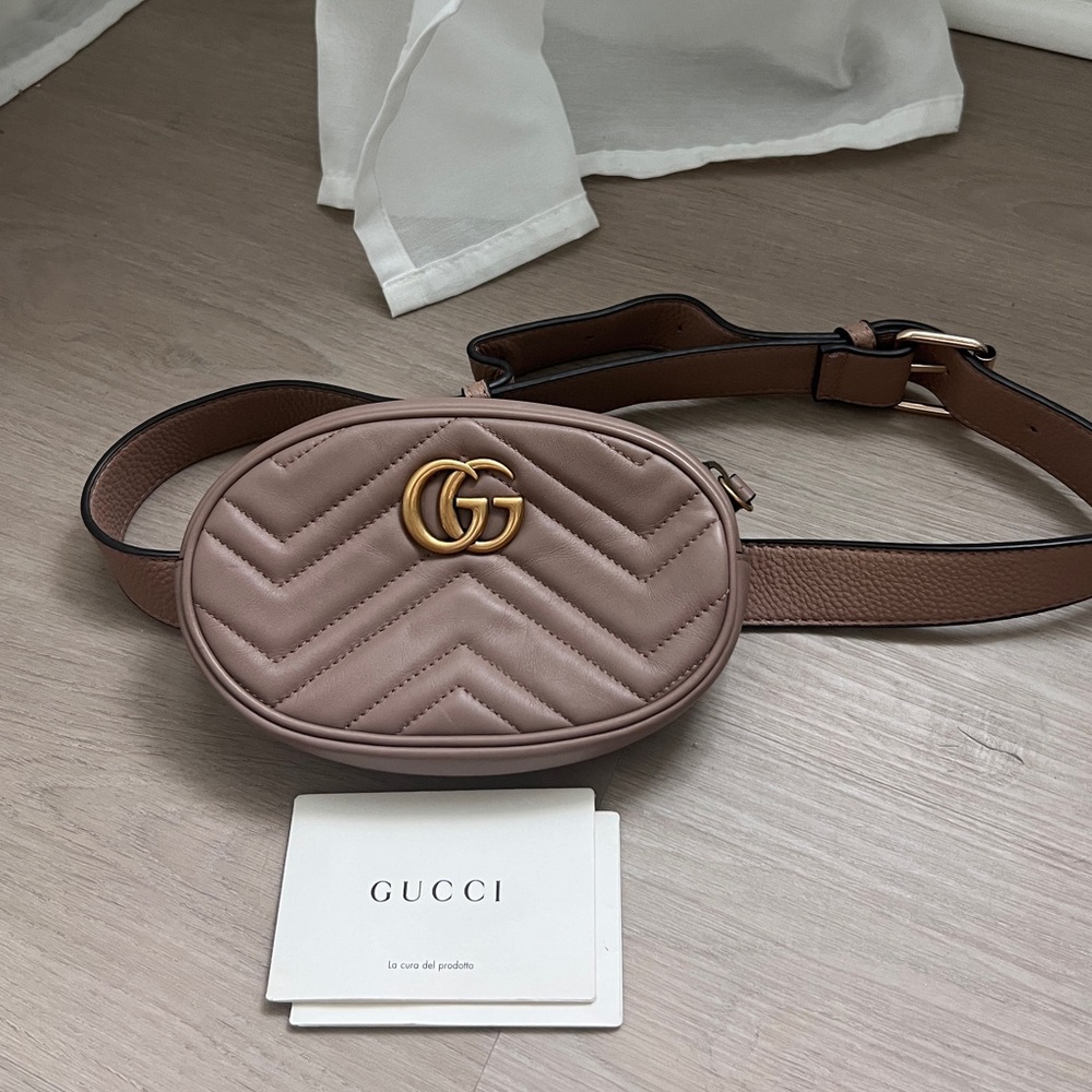 Gucci marmot belt bag